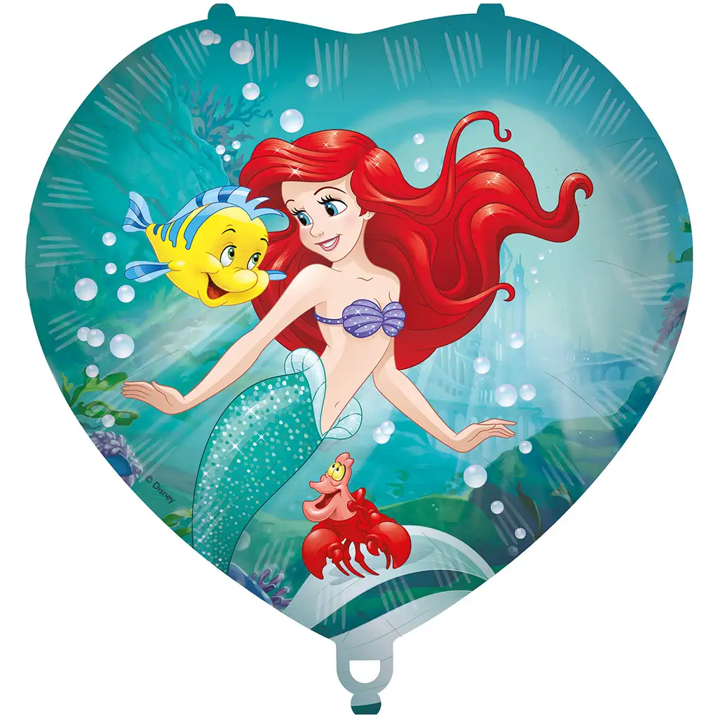 Ariel a kis hableány fólia lufi 46cm kép 1