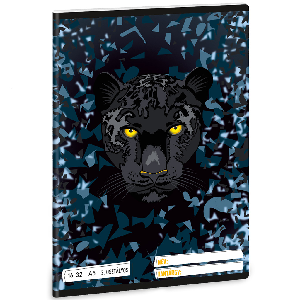 Ars Una: Black Panther 2.osztályos vonalas füzet A/5 16-32 kép 1