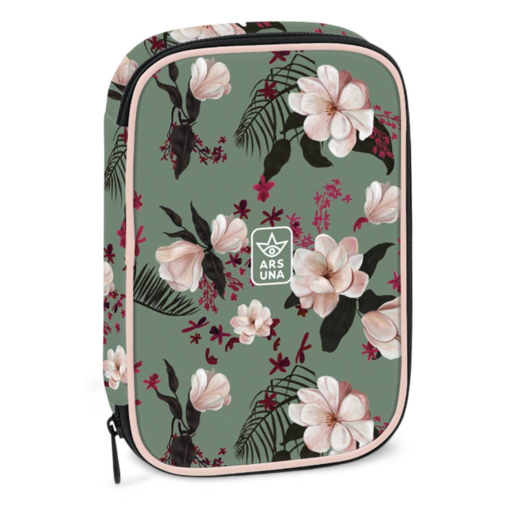 Ars Una: Flowery Green többszintes tolltartó kép 1