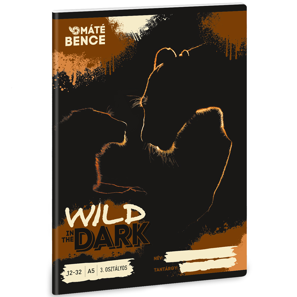 Ars Una: Wild in the dark 3. osztályos vonalas füzet 12-32 A/5 kép 1
