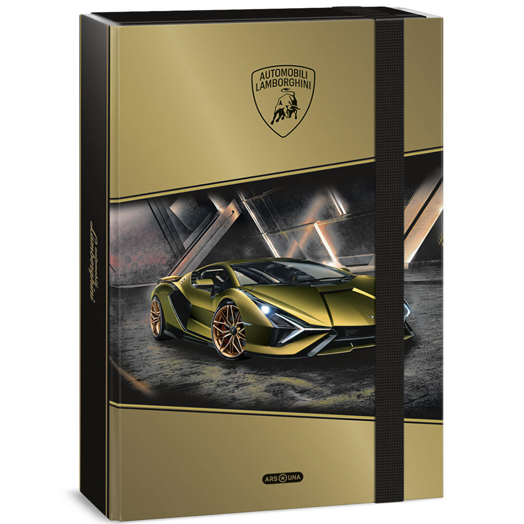 Ars Una: Sárga Lamborghini füzetbox A/4 kép 1