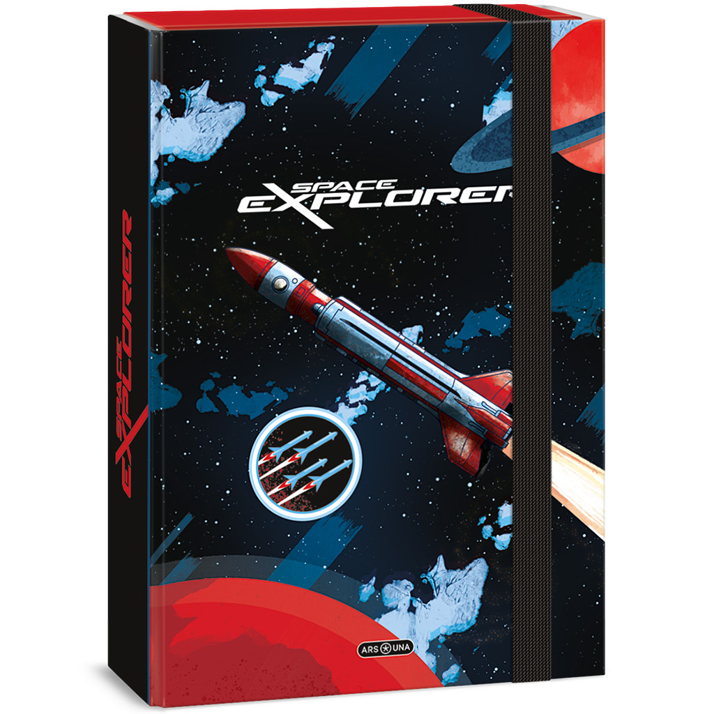 Ars Una: Space explorer gumis füzetbox A/4 kép 1