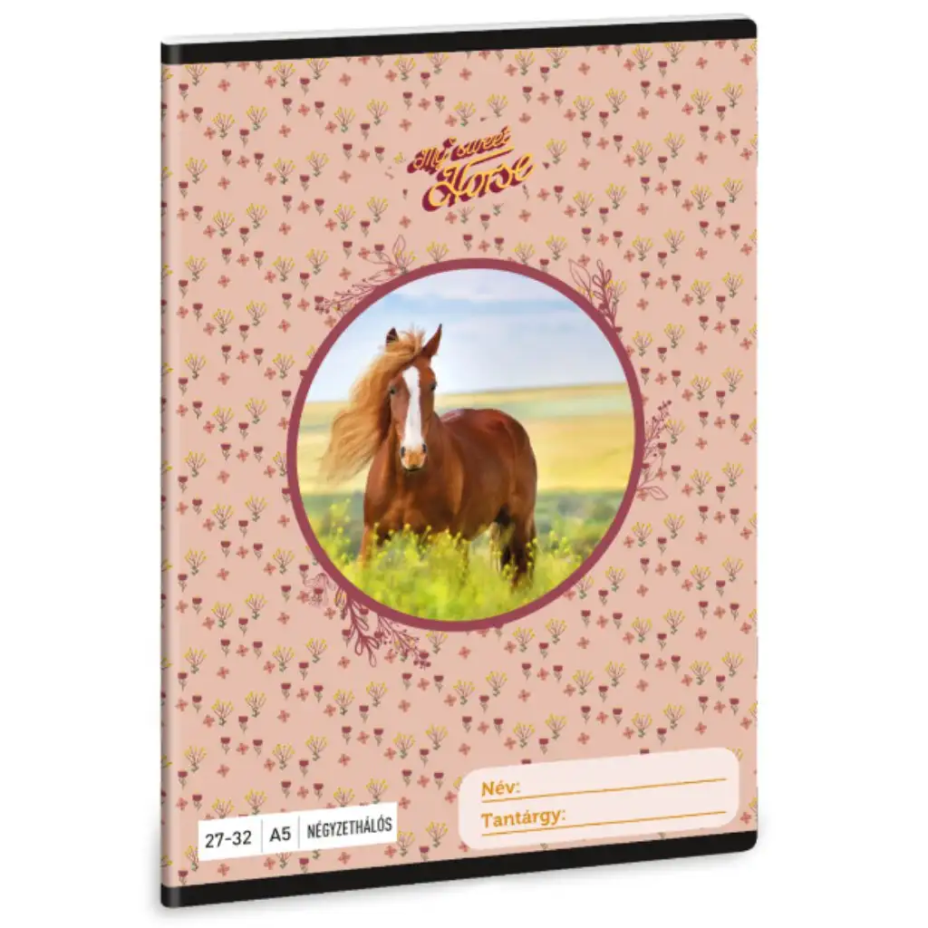 Ars Una: My Sweet Horse kockás füzet A/5 27-32 kép 1