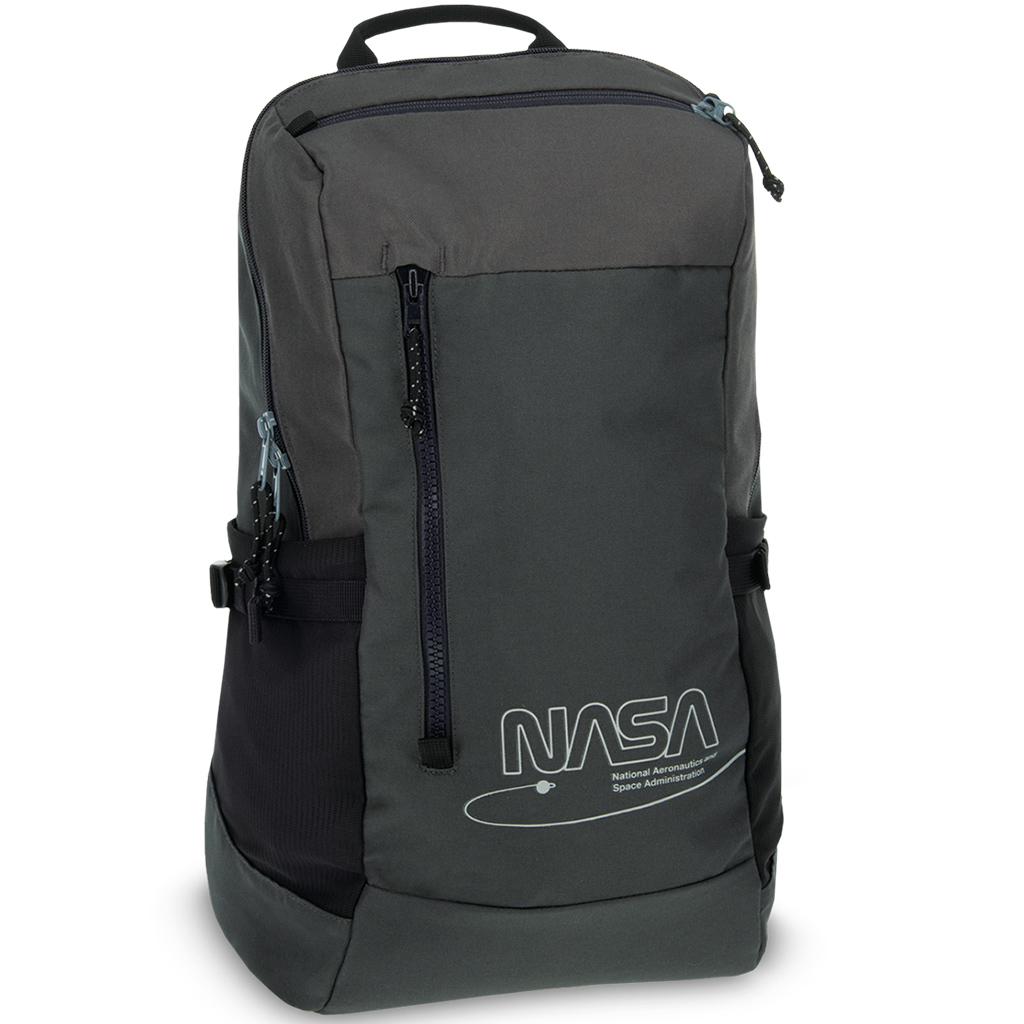 Ars Una: NASA szürke AU-16 iskolatáska, hátizsák 32x50x18cm kép 1