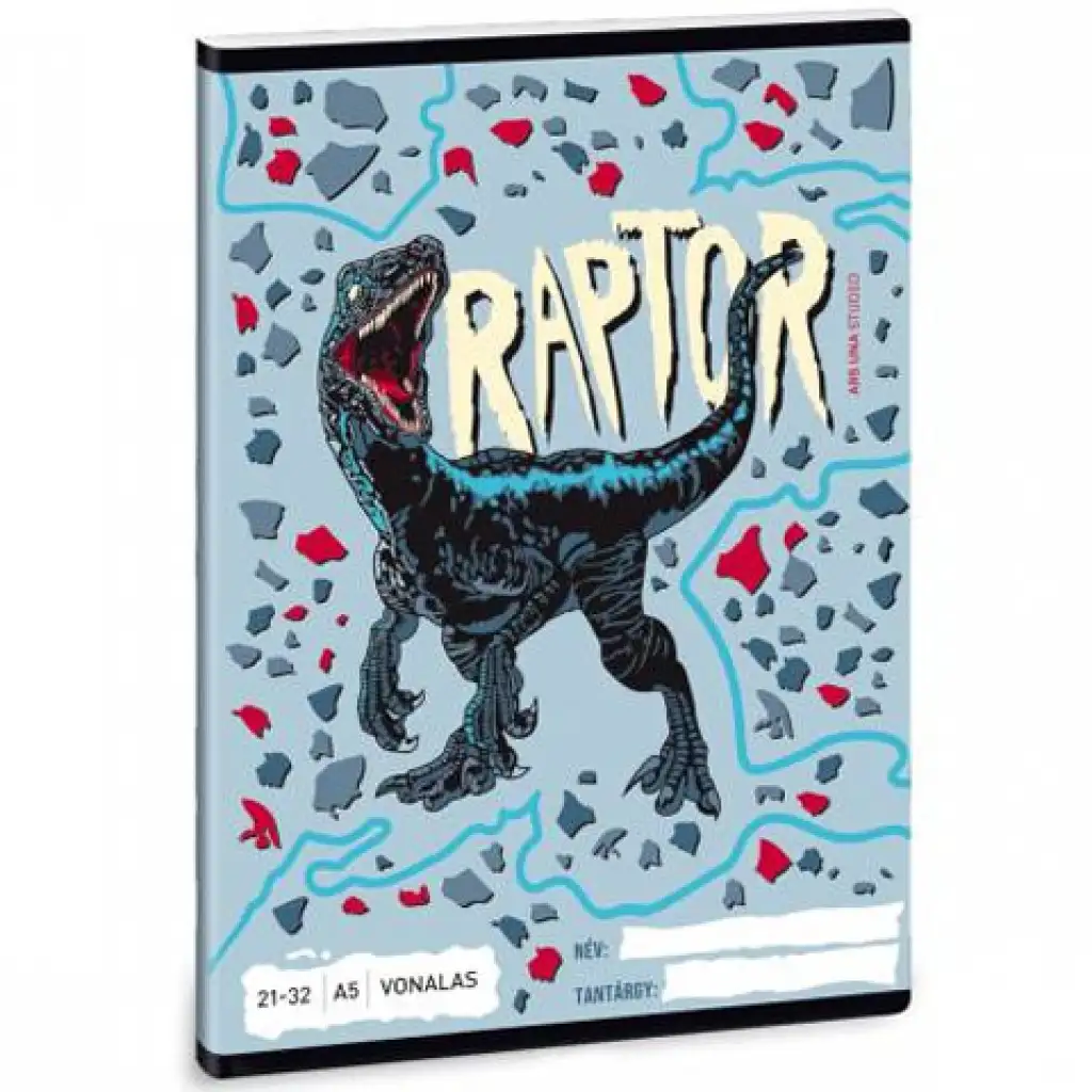 Ars Una: Raptor vonalas füzet A/5 21-32 kép 1