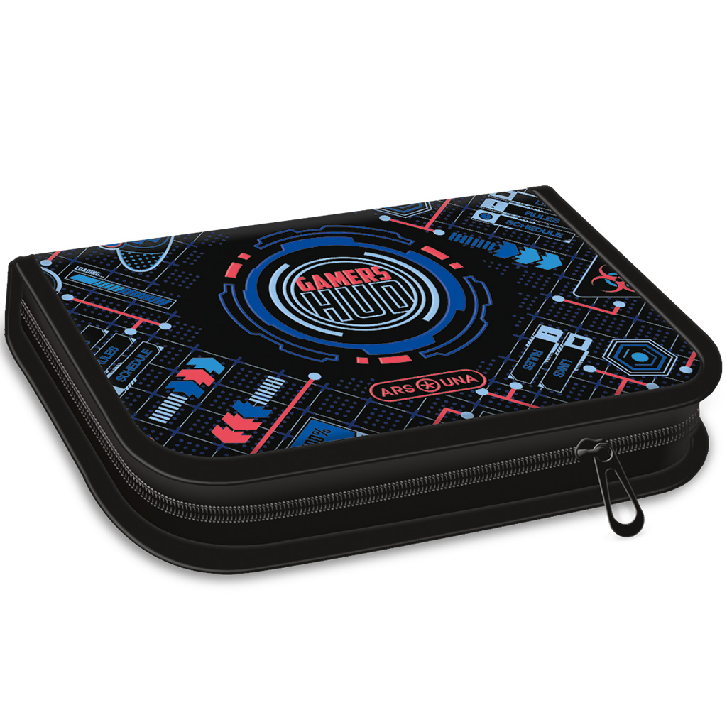 Ars Una: Gamers HUD kihajtható töltött tolltartó 13x19x4cm kép 1