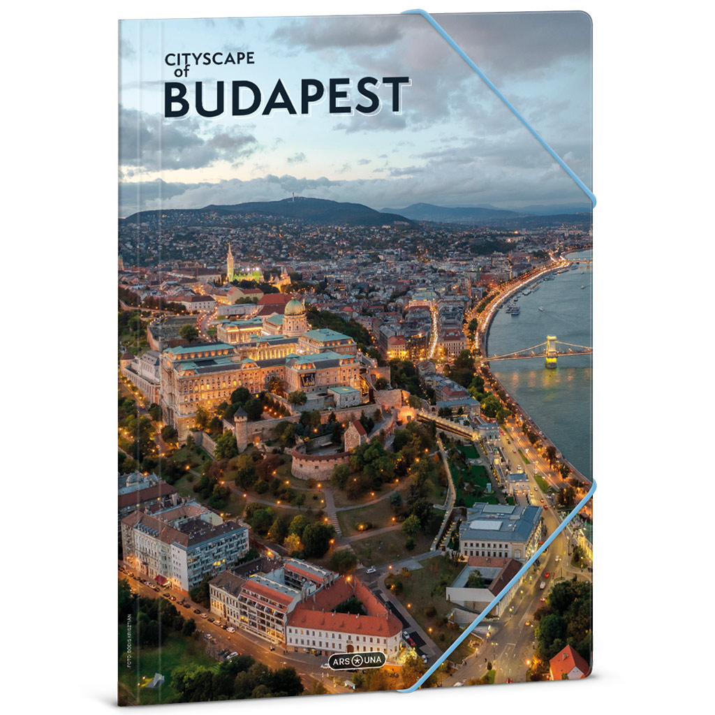 Ars Una: Cityscape of Budapest gumis mappa A/4 kép 1