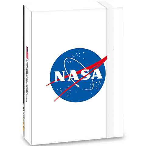 NASA fehér Füzetbox A/5-ös méretben kép 1