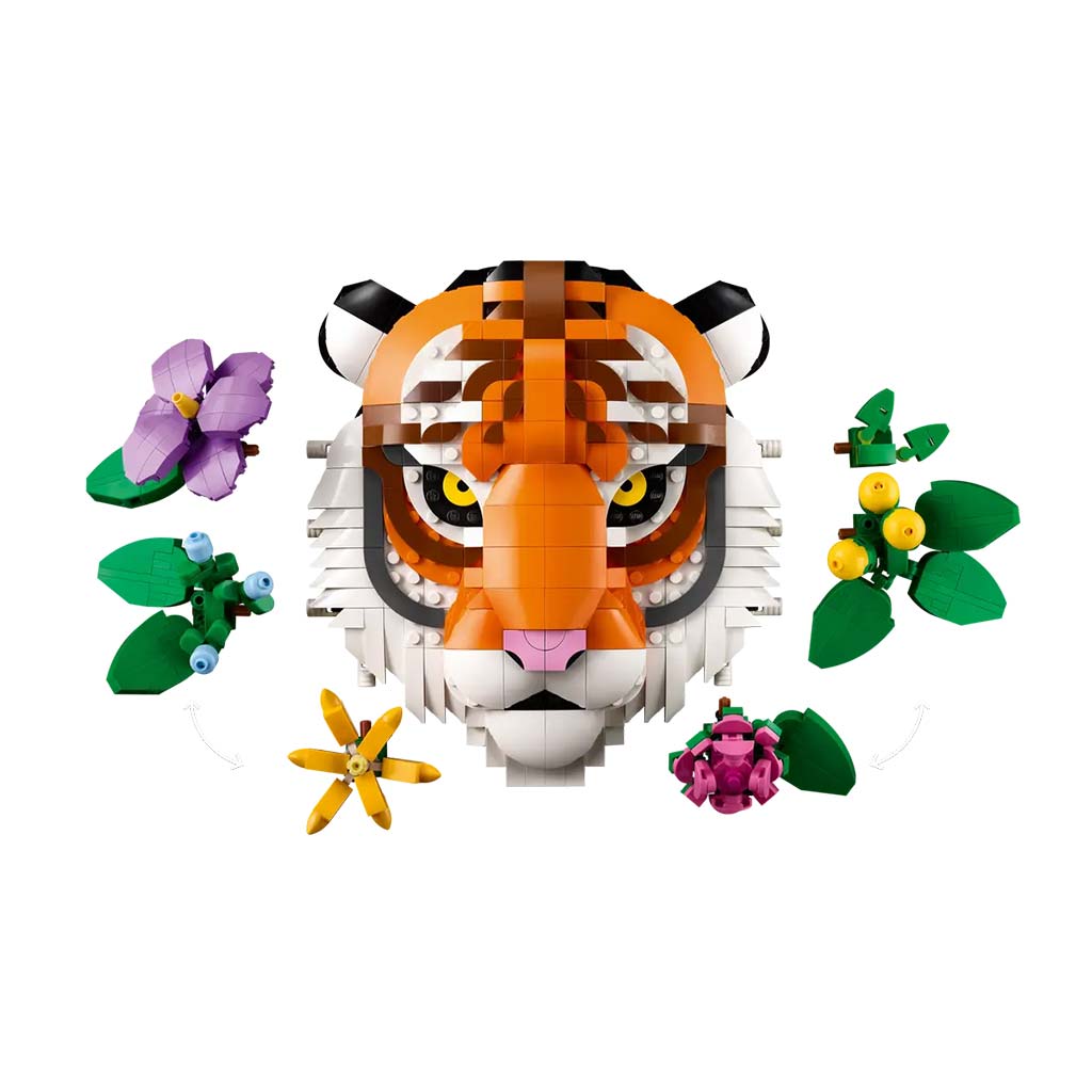 LEGO® Art: A faunagyűjtemény - Tigris (31217) kép 4