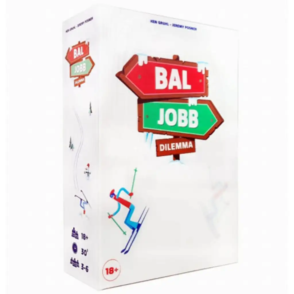Bal jobb dilemma társasjáték kép 1