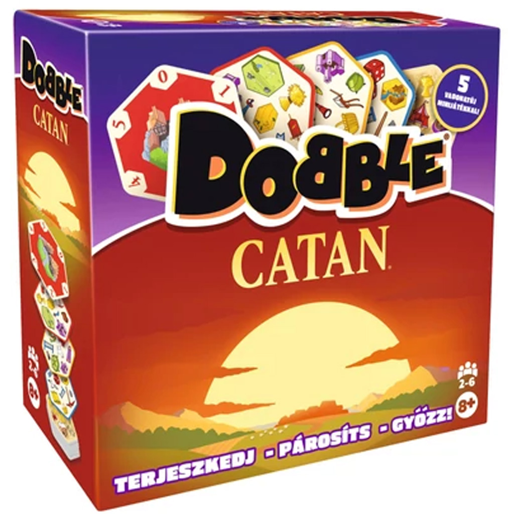 Dobble Catan társasjáték kép 1