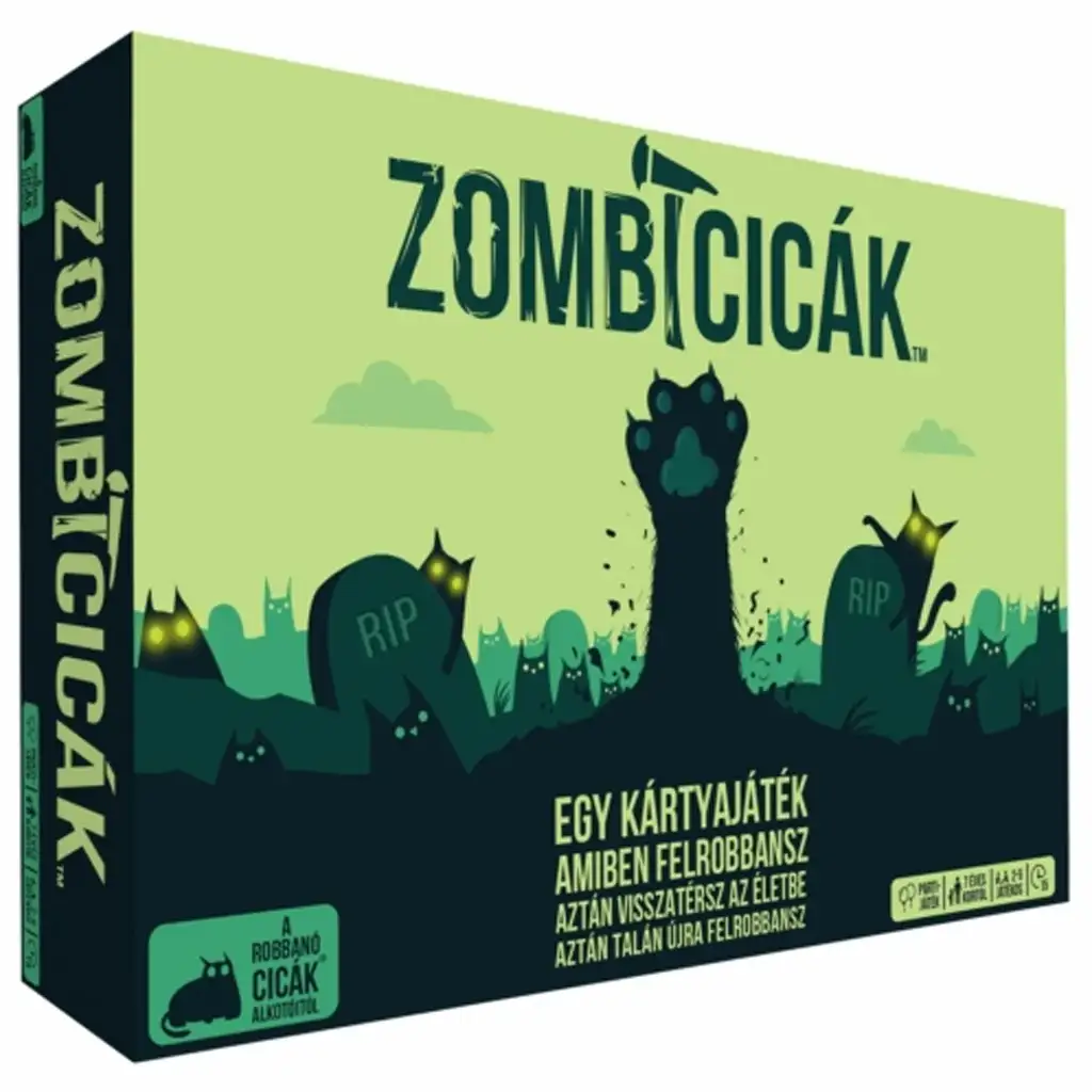 Zombicicák társas kártyajáték kép 1