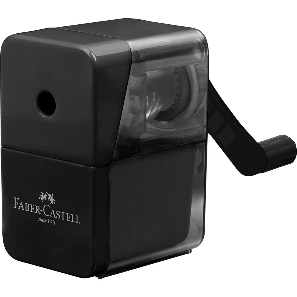 Faber-Castell: Fekete asztali hegyezőgép kép 1