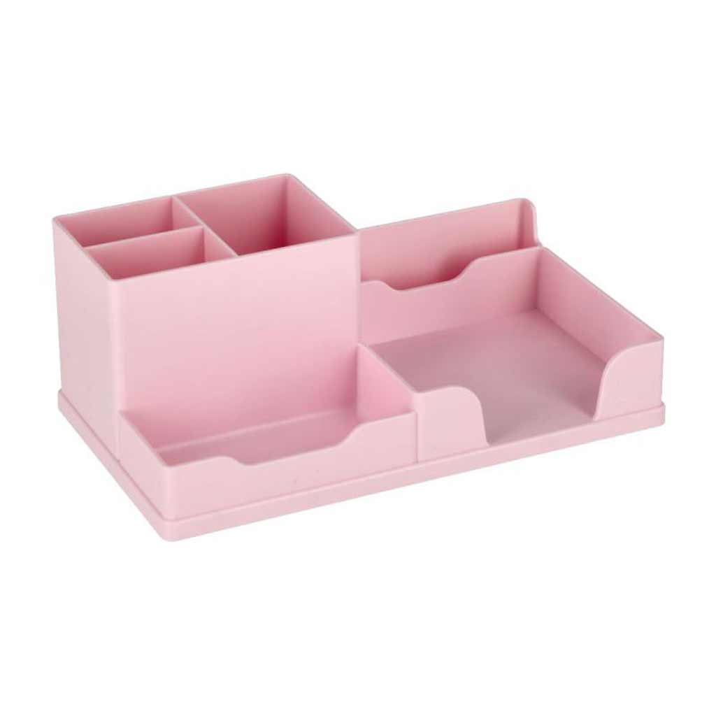 Spirit: Asztali több rekeszes írószertartó pasztell pink kép 1