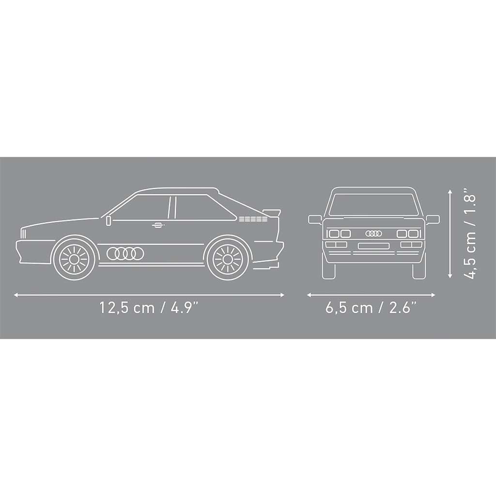 COBI: Audi Quattro 1980 autó építőjáték (24664) kép 4