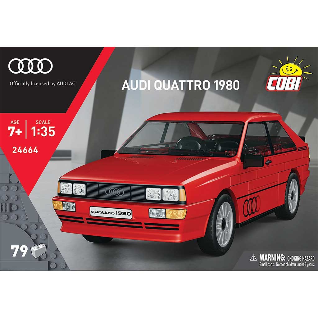COBI: Audi Quattro 1980 autó építőjáték (24664) kép 1