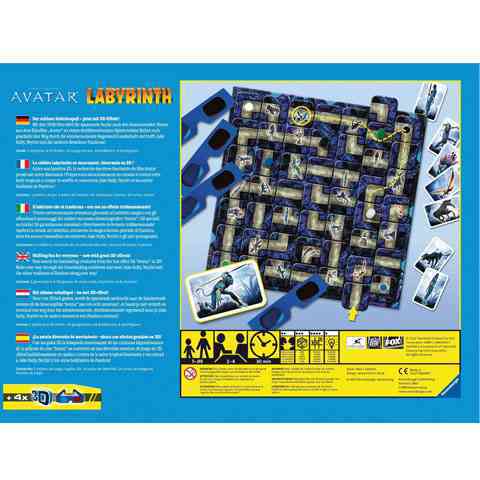 Avatar 3D Labirintus Társasjáték - Ravensburger kép 3