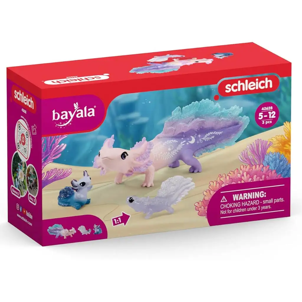 Schleich: Axolotl felfedező készlet (42628) kép 1