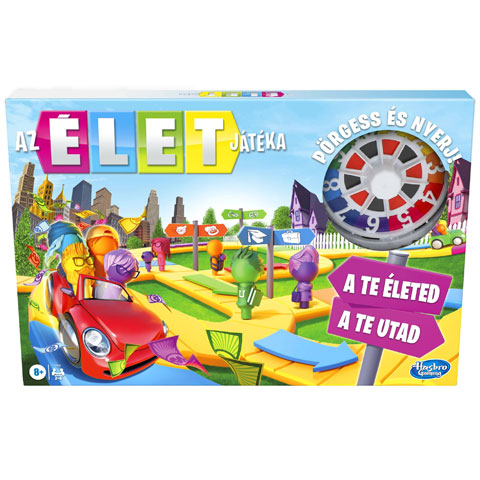 Az élet játéka társasjáték 2021 - Hasbro kép 1