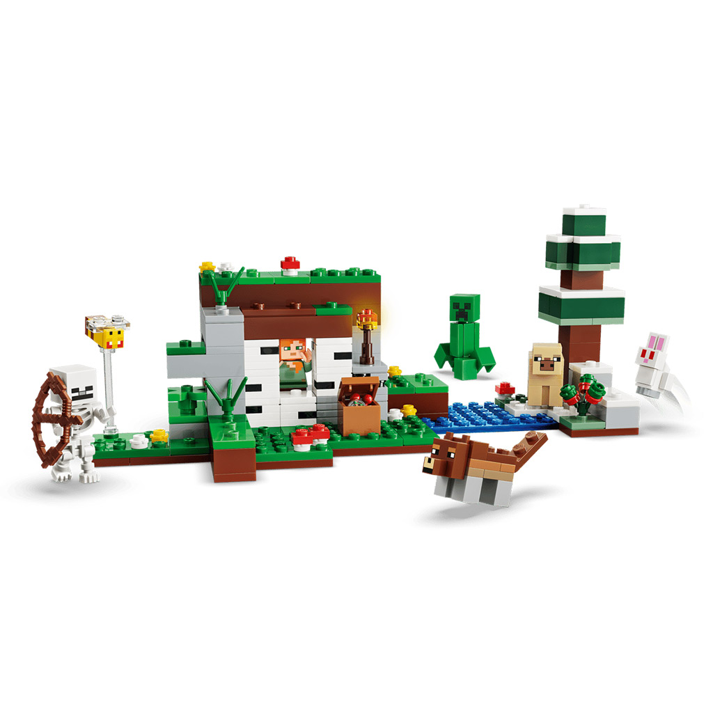 LEGO® Minecraft: Az első éjszaka kalandjai (21593) kép 4
