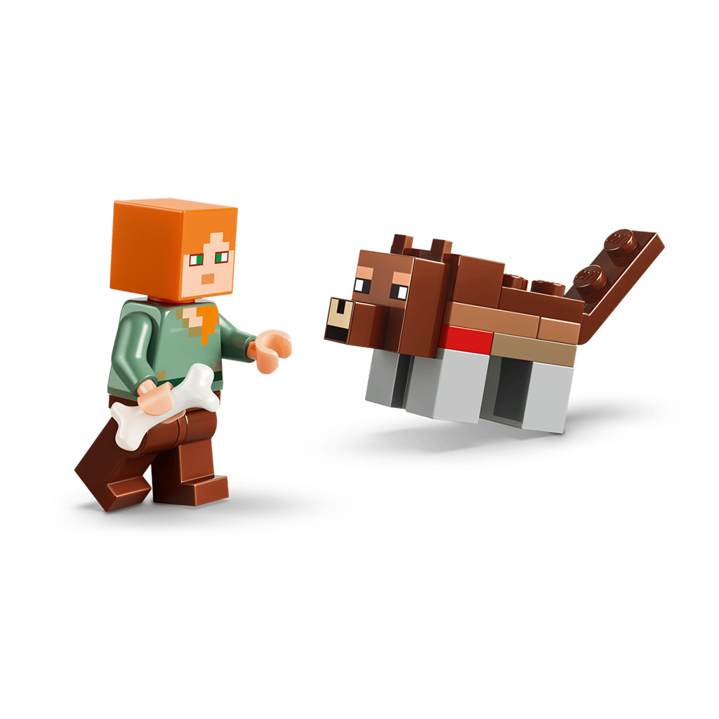 LEGO® Minecraft: Az első éjszaka kalandjai (21593) kép 5