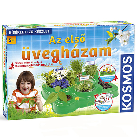 Az első üvegházam tudományos játék - Piatnik kép 1