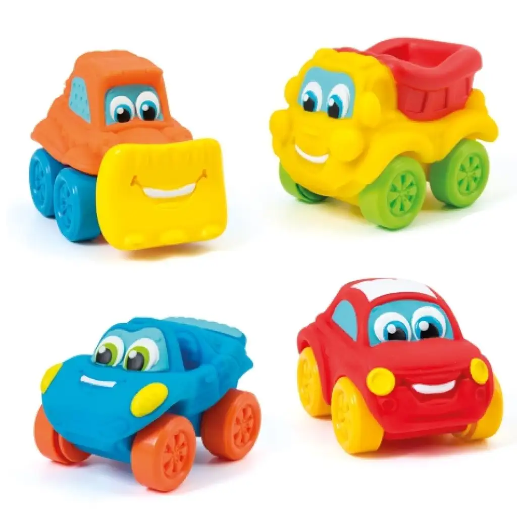 Baby Soft & Go Puha játékkocsik több változatban - Clementoni kép 1