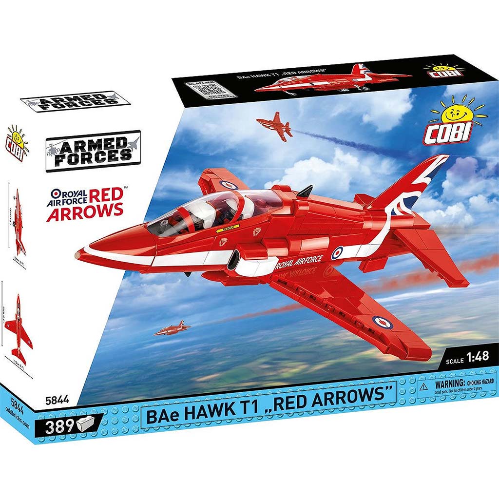COBI: BAe Hawk T1 „Red Arrows” repülőgép építőjáték (5844) kép 1