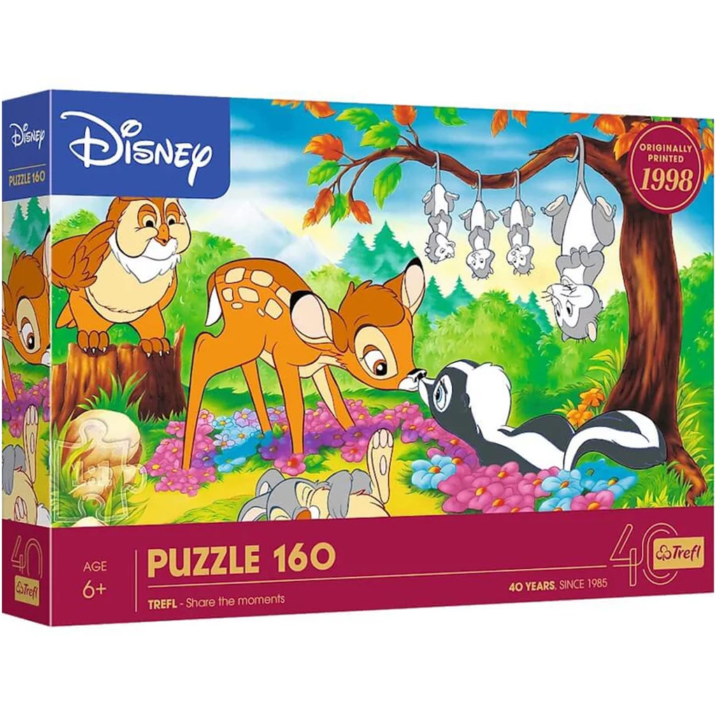 40 Éves Jubileum - Bambi 160db-os puzzle - Trefl kép 1