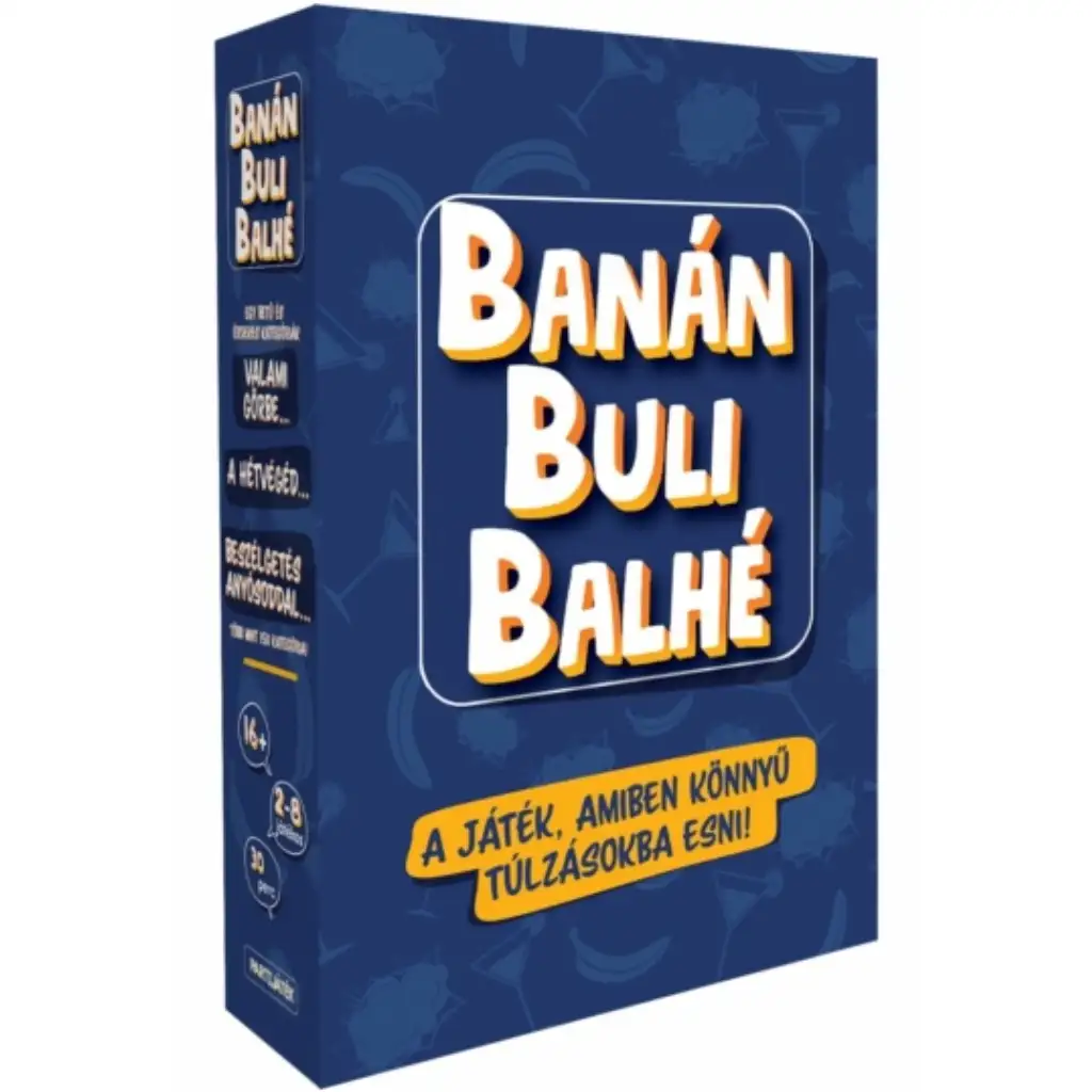 Banán, buli, balhé társasjáték kép 1