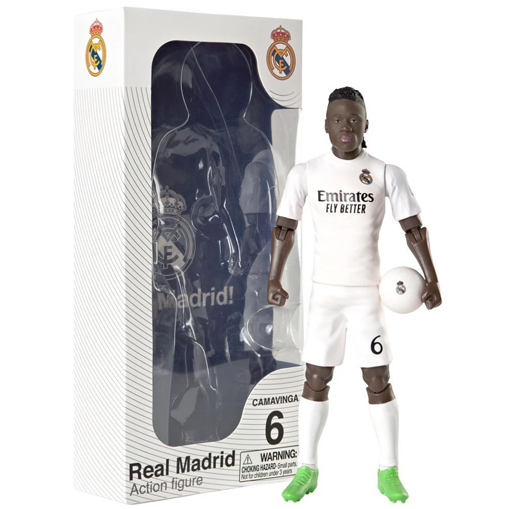 Focista akciófigura, 20 cm - Real Madrid, Camavinga 6-os mezben kép 1