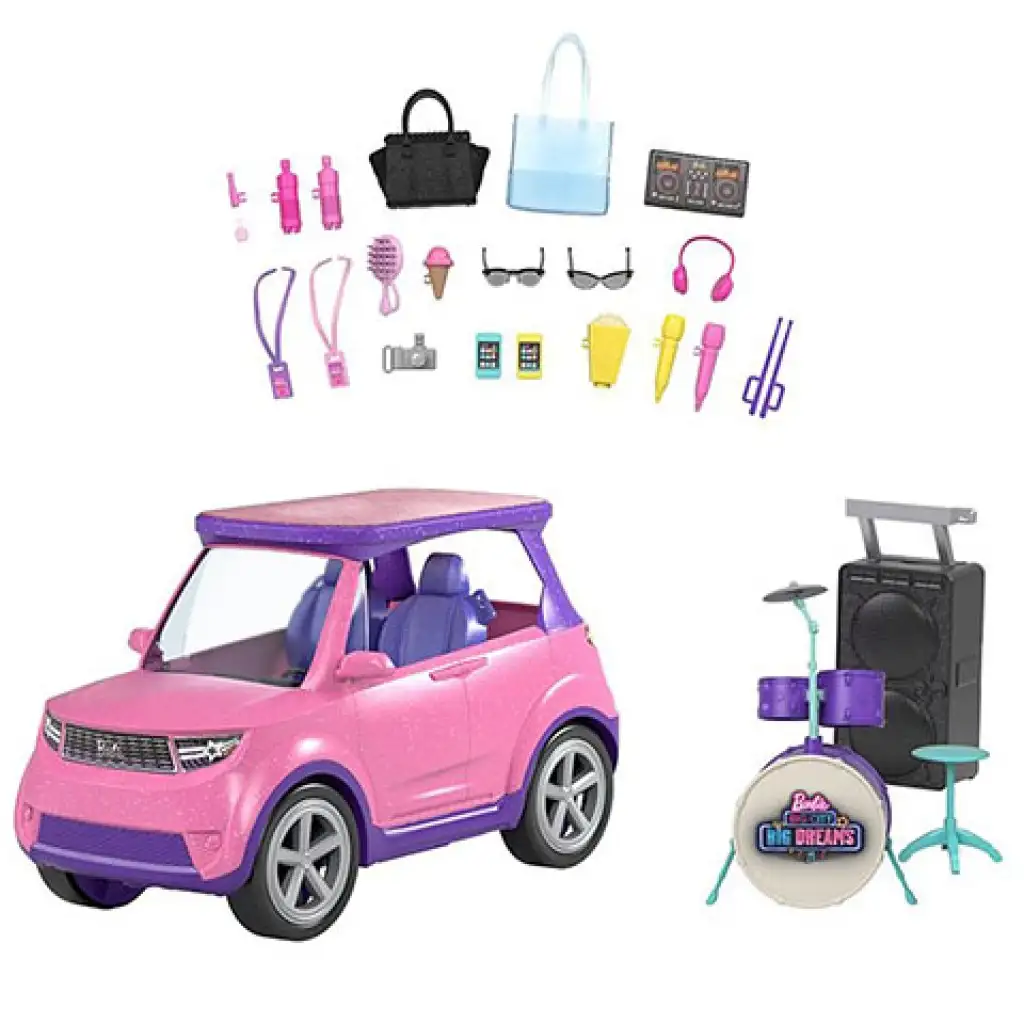 Barbie: Big City, Big Dreams Álomautó játékszett - Mattel kép 2
