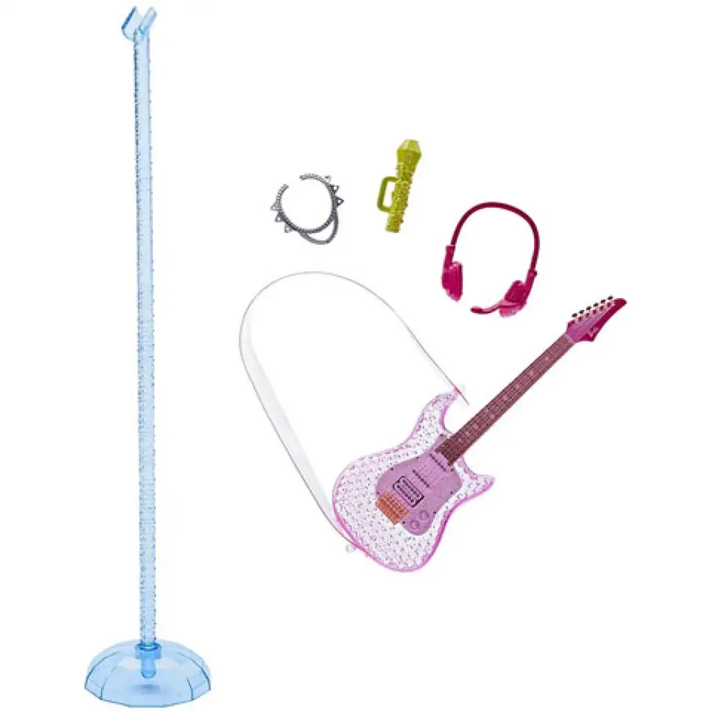 Barbie: Big City, Big Dreams Malibu Karaoke baba - Mattel kép 3