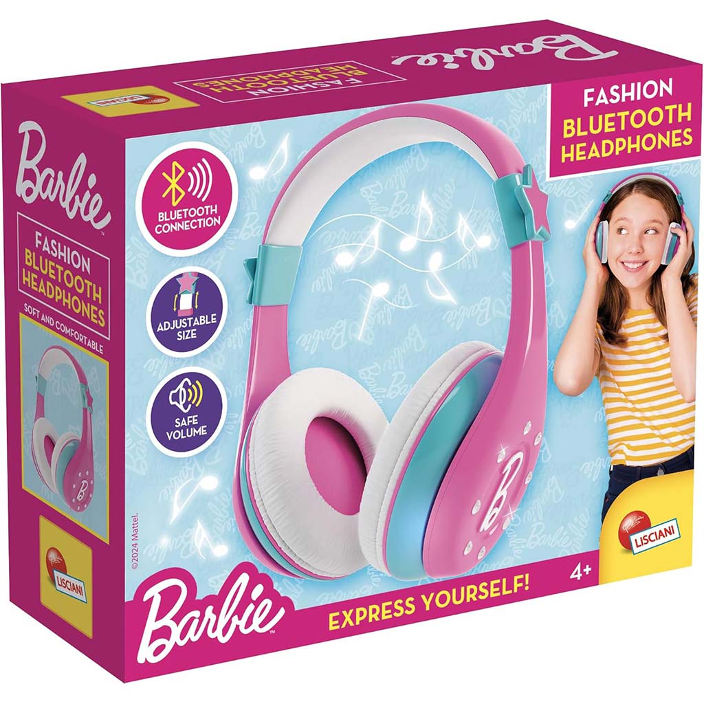 Barbie Bluetooth fejhallgató - Lisciani kép 1