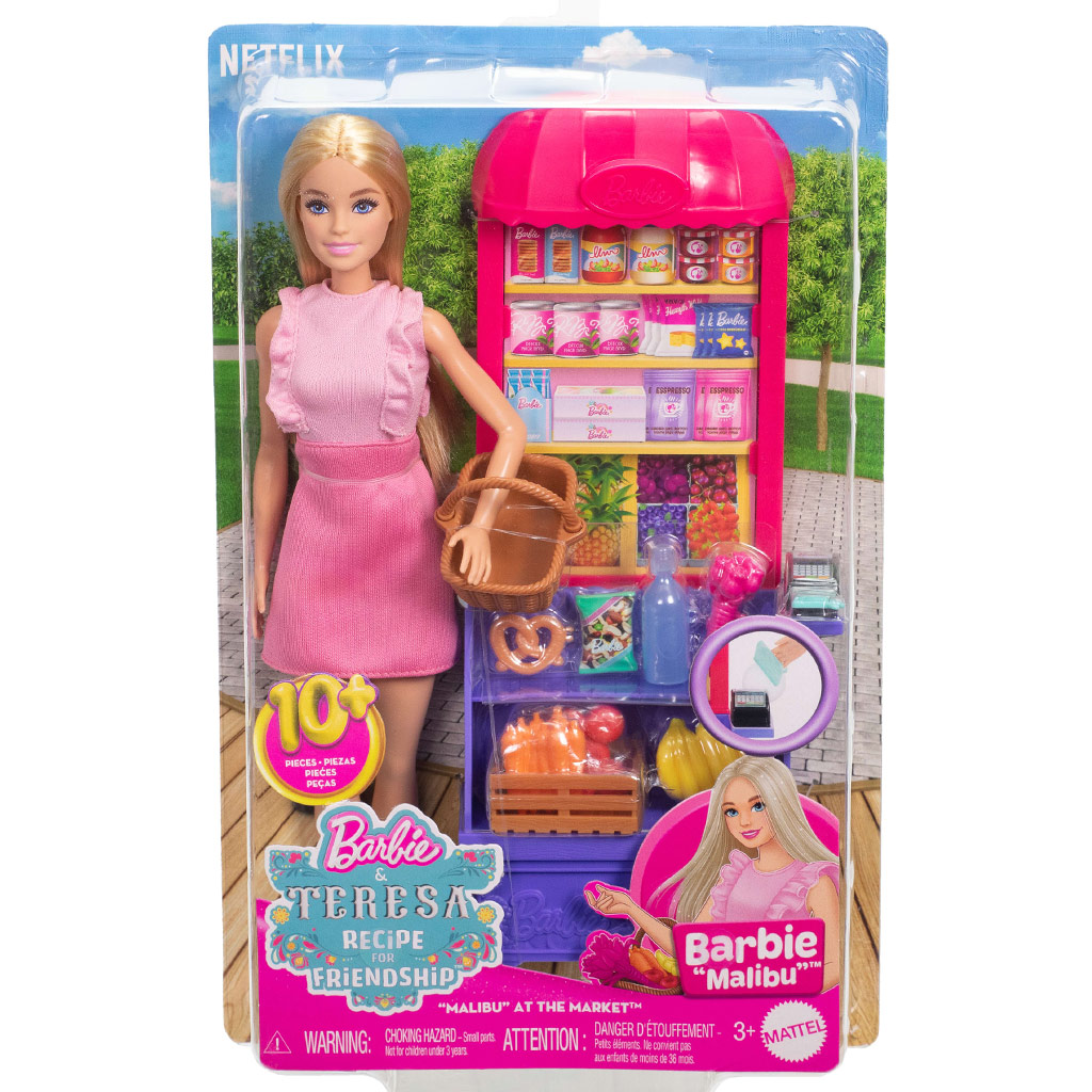 Barbie és Teresa: A barátság receptje - Barbie csemegepultja játékszett - Mattel kép 1