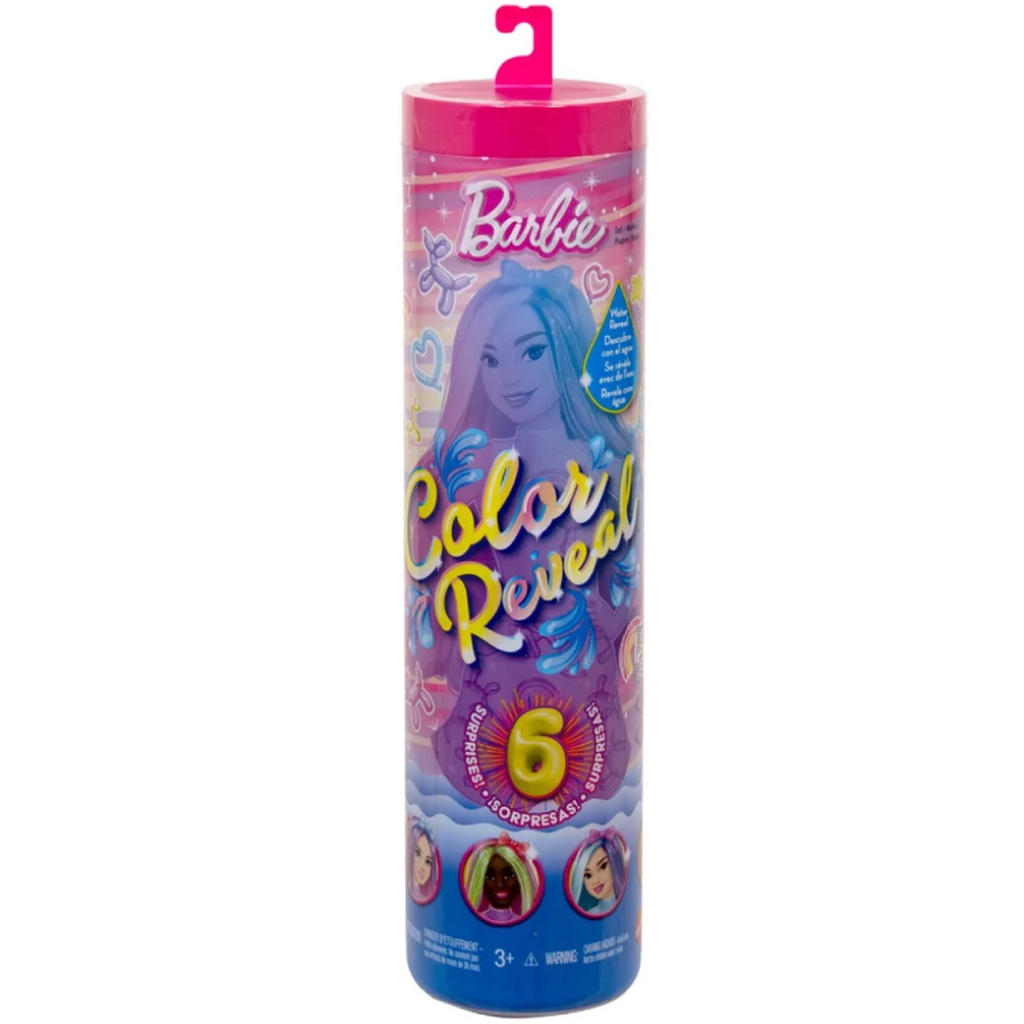 Barbie: Color reveal baba lufikutya meglepetés sorozat - Mattel kép 1