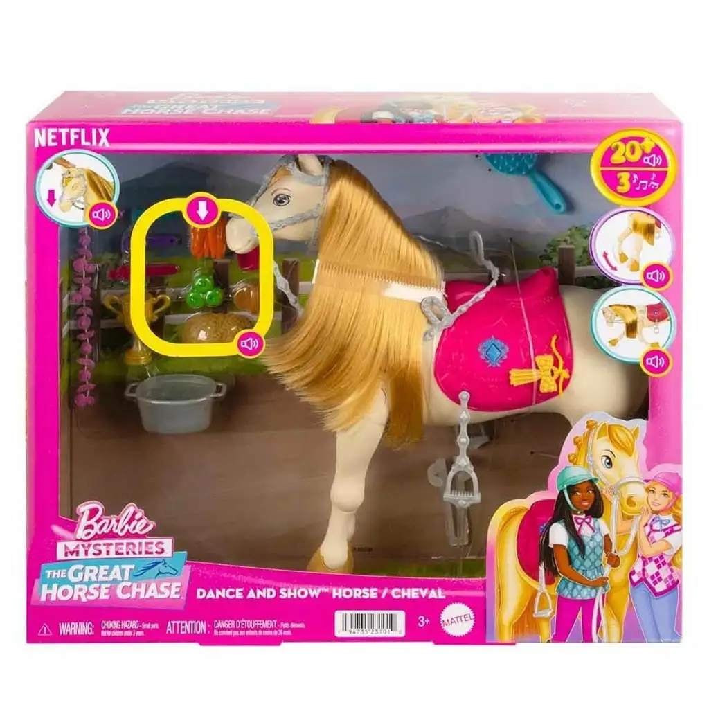 Barbie: Fenséges Tornádó Paripa - Mattel kép 1