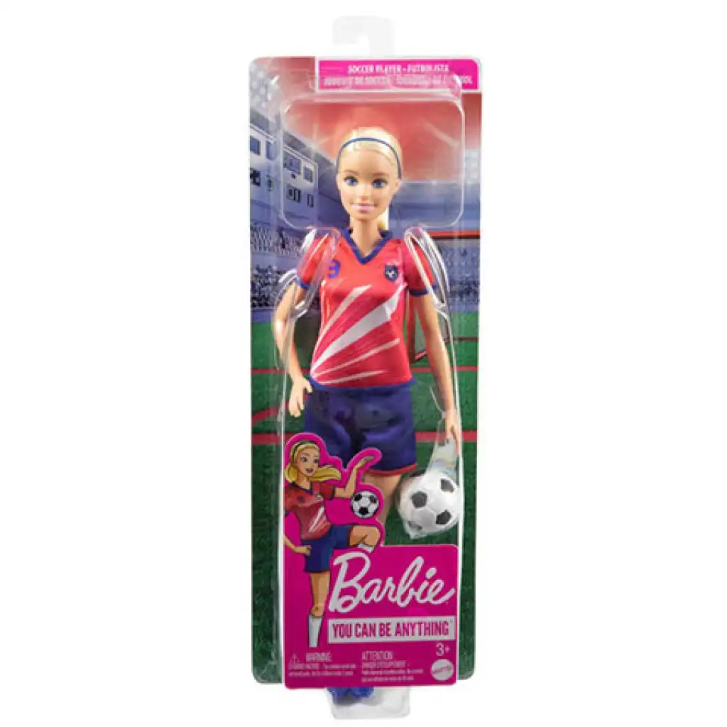 Barbie®: Focista baba 30cm - Mattel kép 1