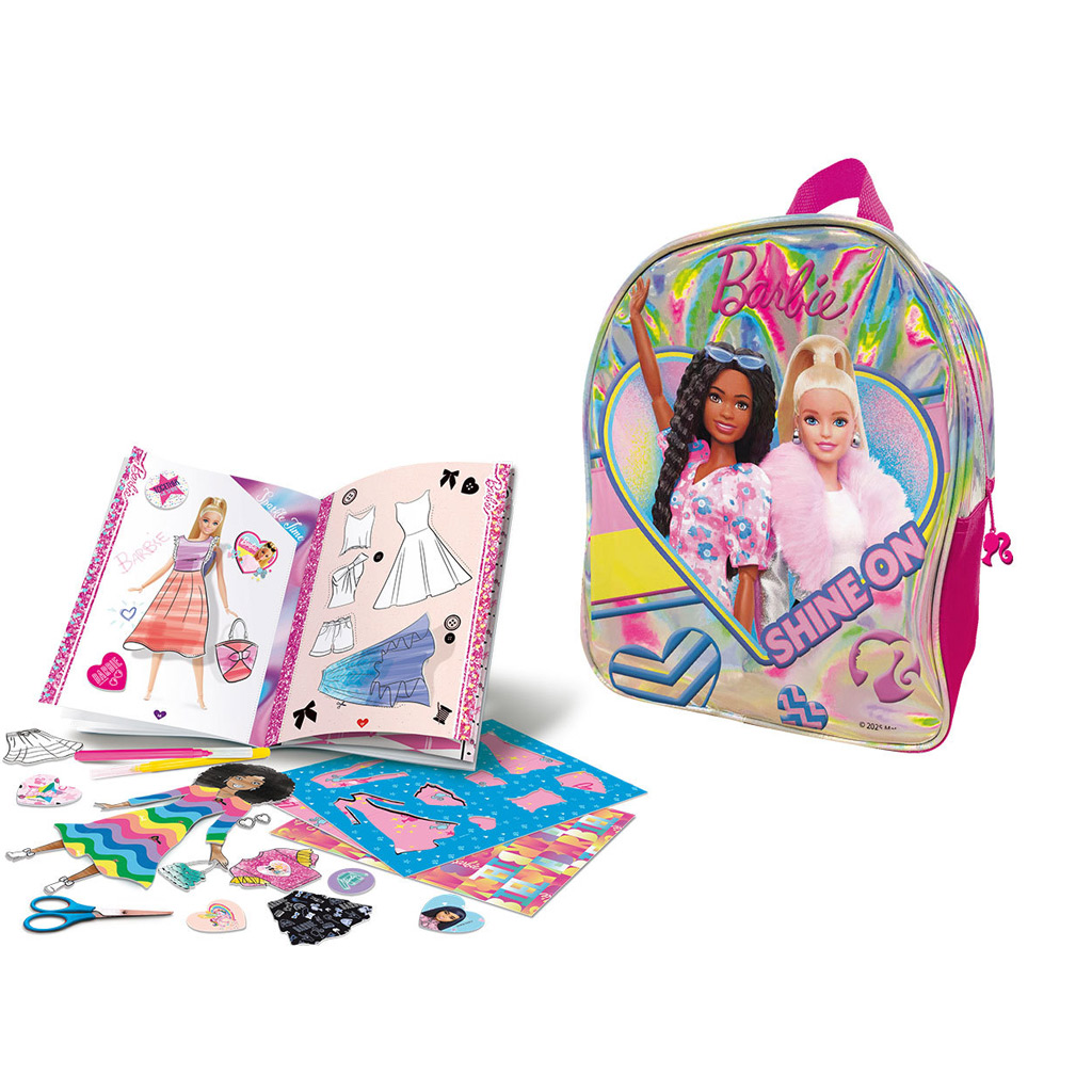 Barbie divatos színező hátizsákban - Lisciani kép 1