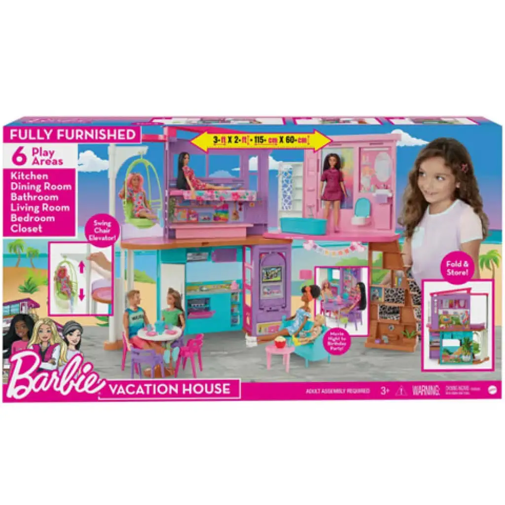 Barbie: Malibu álomház - Mattel kép 1