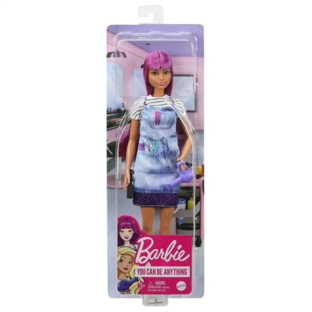 Barbie Lehetsz Bármi: Fodrász karrier baba - Mattel kép 1