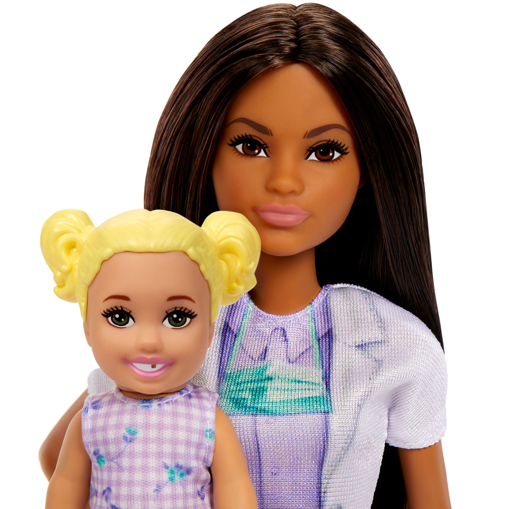 Barbie barna hajú fogorvos karrierbaba játékszett - Mattel kép 4