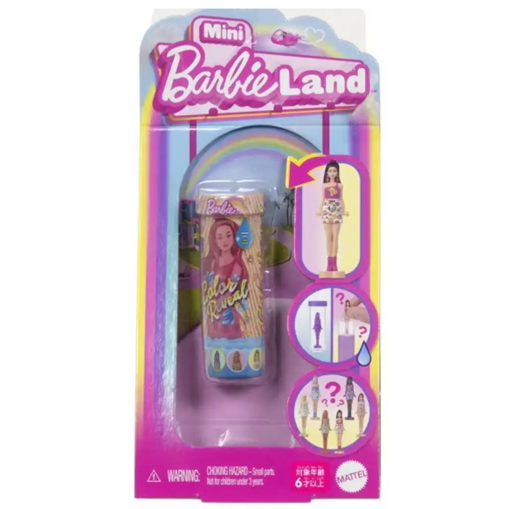 Barbie: Minie Barbieland - Color Reveal 2. sorozat - Mattel kép 1