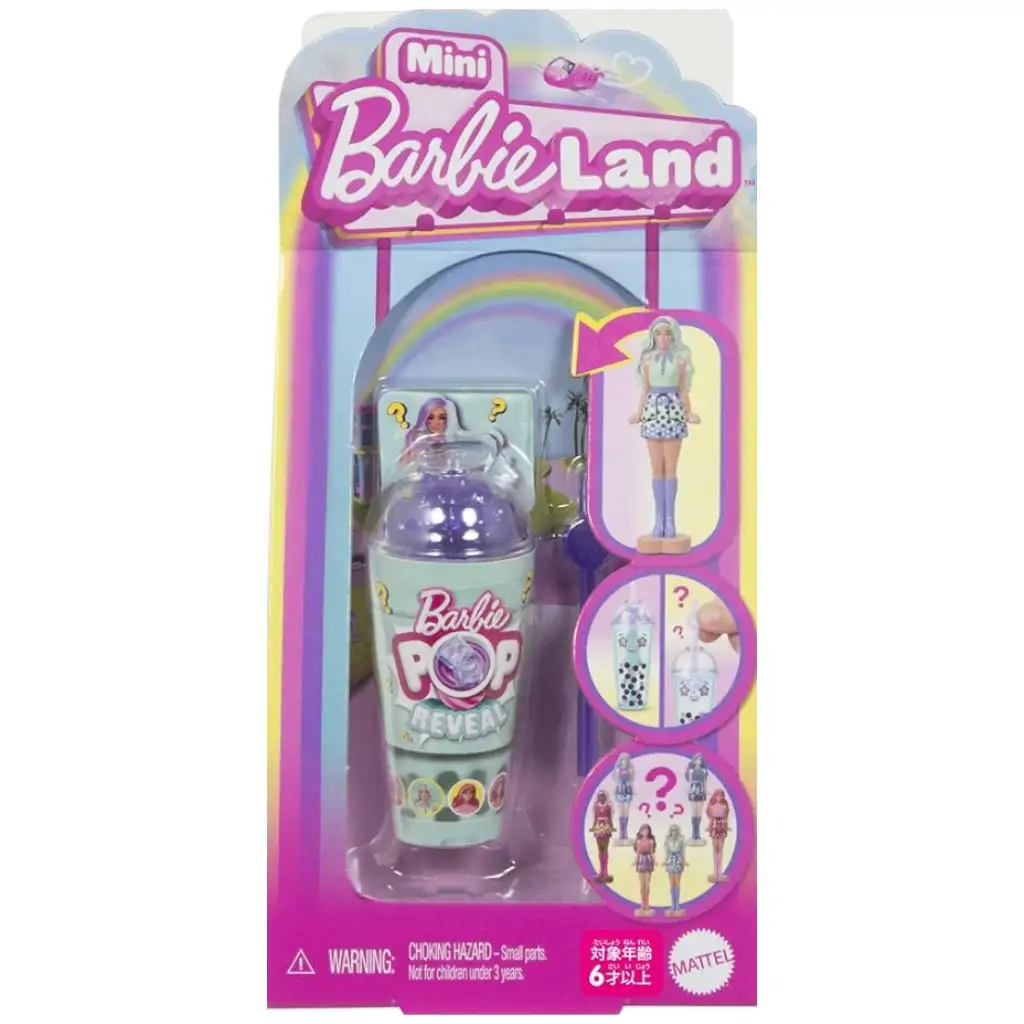 Barbie: Minie Barbieland - Slime Reveal 2. sorozat - Mattel kép 1