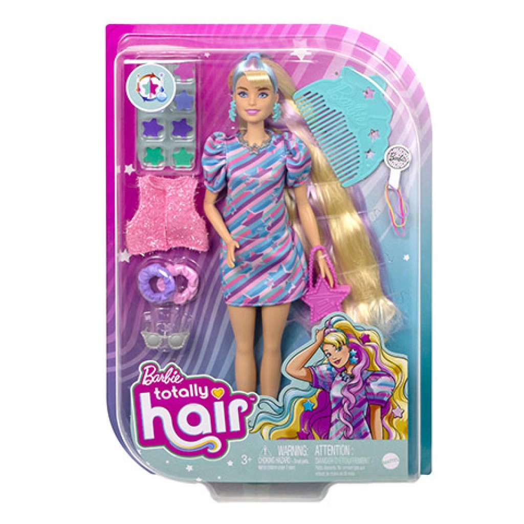 Barbie: Totally hair baba - Csillag - Mattel kép 1