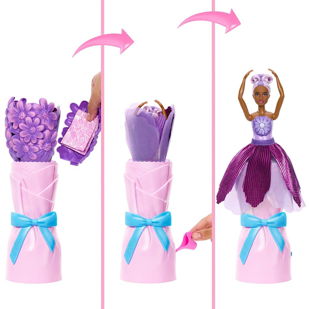 Barbie Reveal: Virágvarázs meglepetés baba - Százszorszép - Mattel kép 3