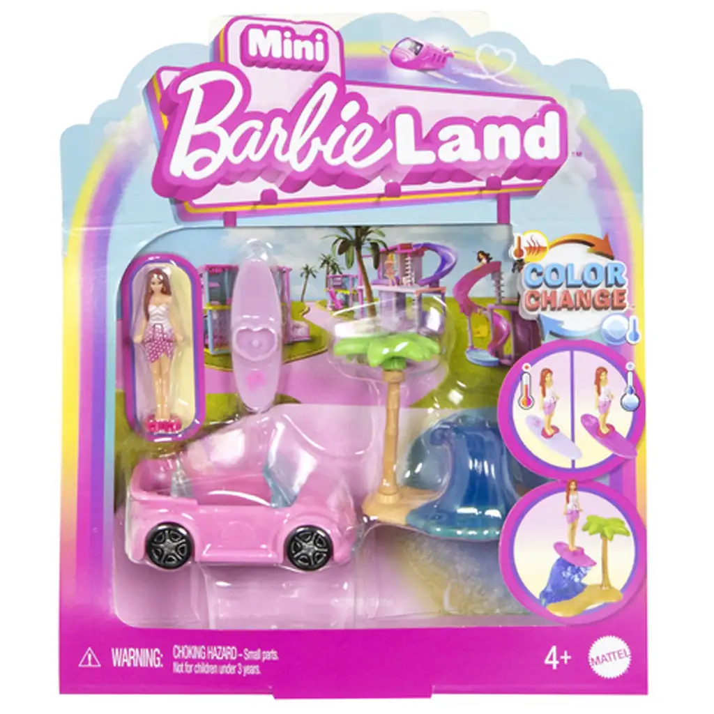 Barbie: Mini BarbieLand jármű - Kabrió -Mattel kép 1