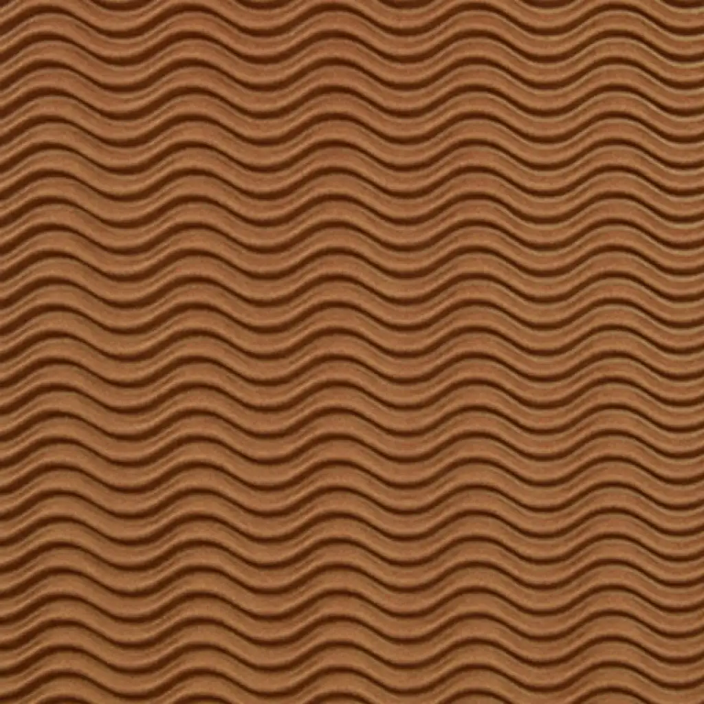 Barna dekor 3D hullámkarton B2 50x70cm 1db kép 1