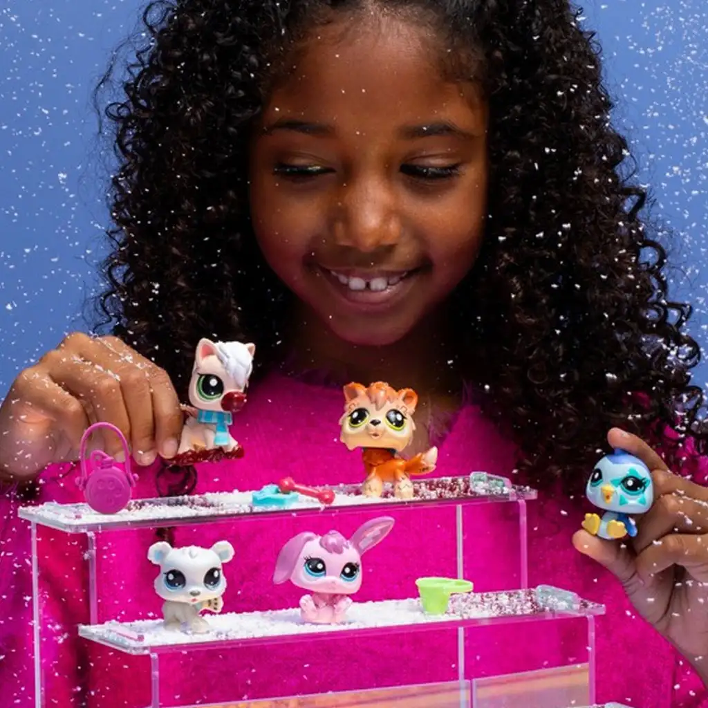 Littlest Pet Shop: Téli barátok 5db-os figura csomag 2.széria kép 4