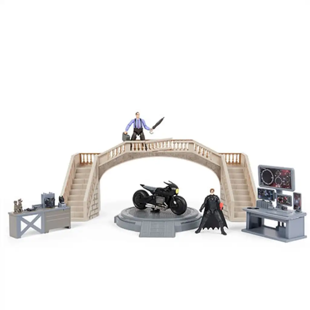 DC Comics: The Batman Batcave játékszett - Spin Master kép 2